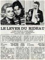 Le lever de rideau