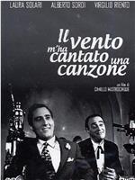 Il vento m'ha cantato una canzone在线观看