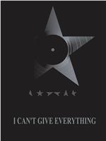 David Bowie: I Can't Give Everything Away